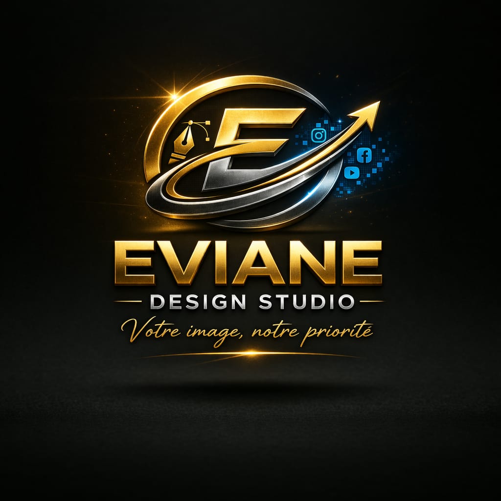Eviane Design Studio — Logo Premium